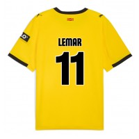 Fotbalové Dres Girona Thomas Lemar #11 Venkovní 2025-26 Krátký Rukáv